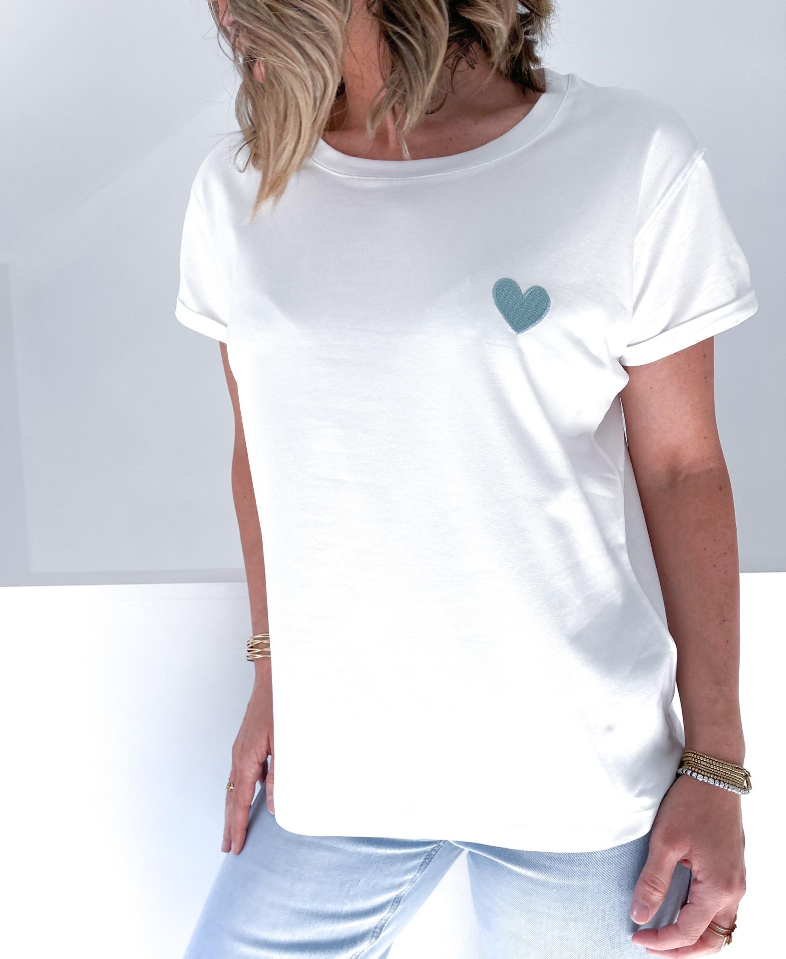 T-shirt Coeur