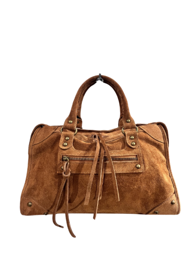 Grand Sac BAG en daim - Ziegel