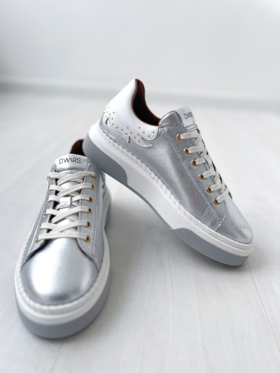 DWRS CRUZ Turnschuhe Silber...