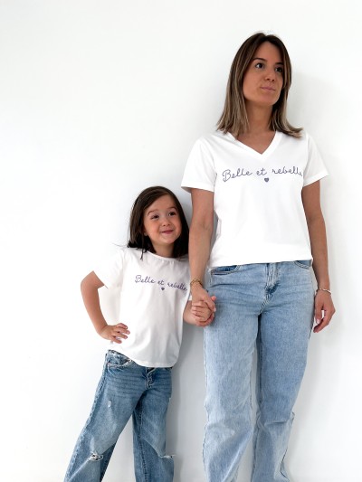 Belle en Rebelle T-shirt -...