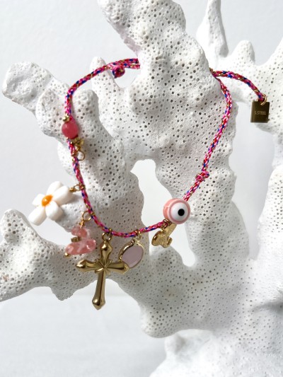 Armbänder Charms - Pink