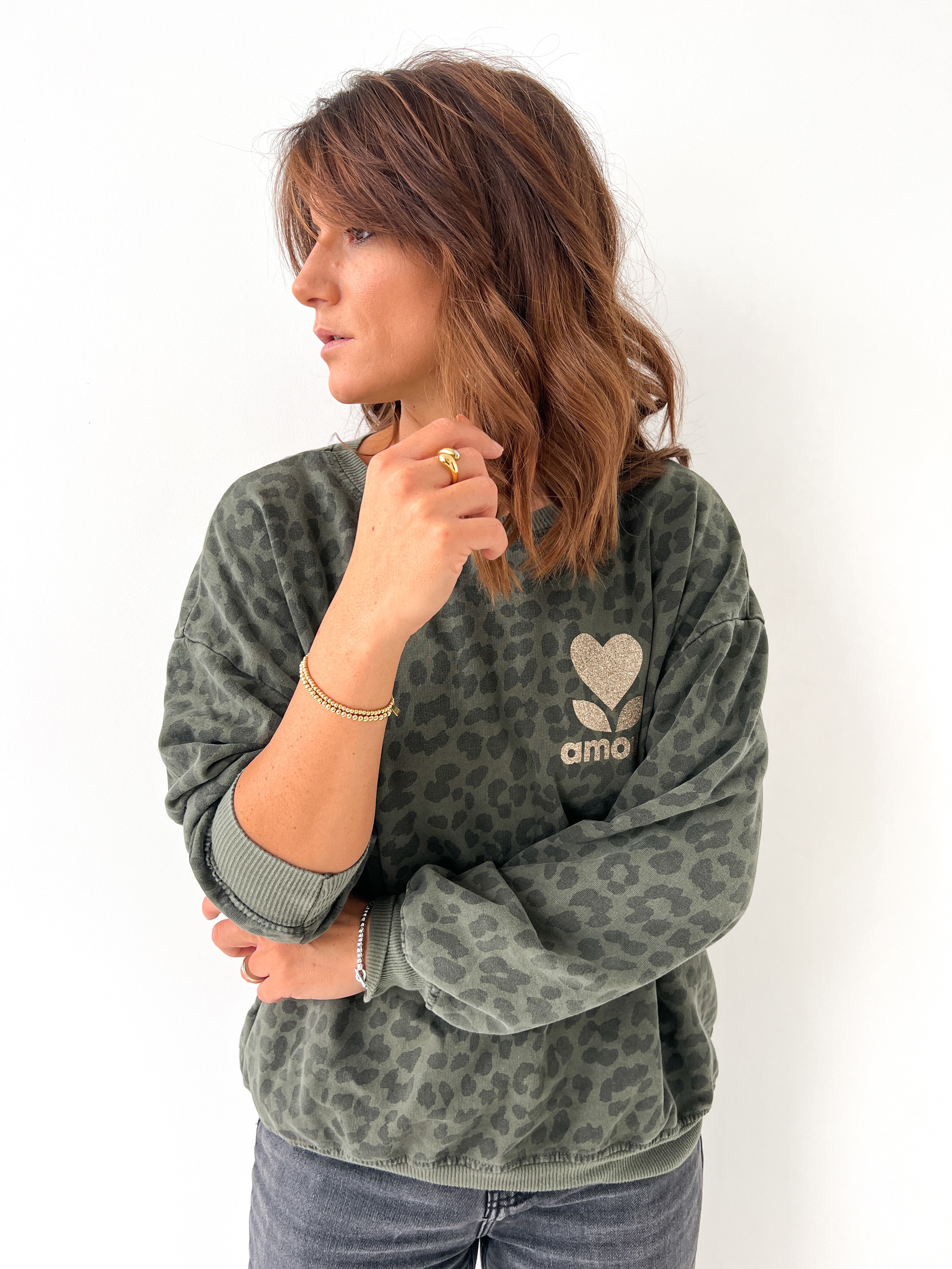 Sweat / Pull Léopard Petit Amour