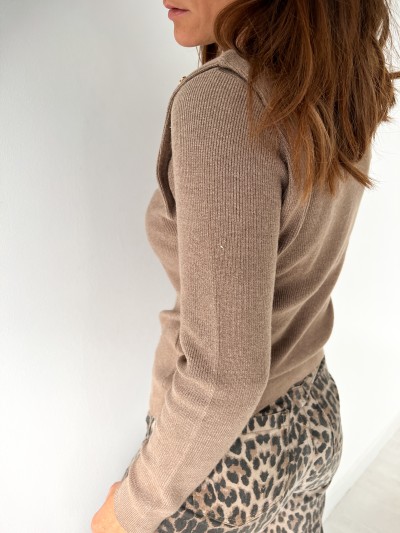 Pull Amsterdam - Taupe