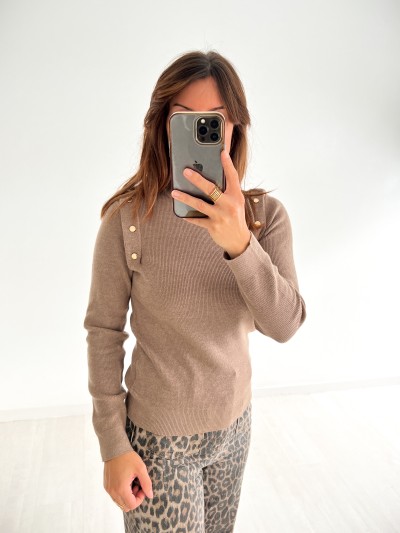 Pull Amsterdam - Taupe