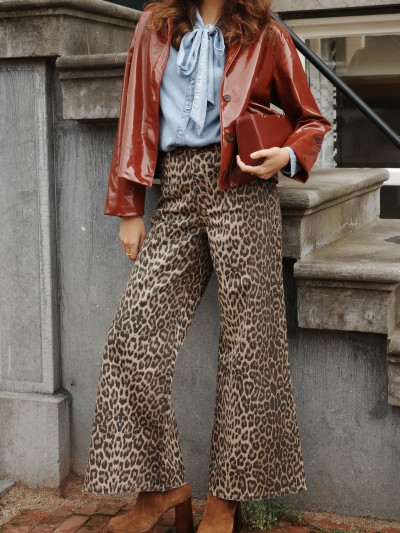 Jeans Pietro léopard - Leopard