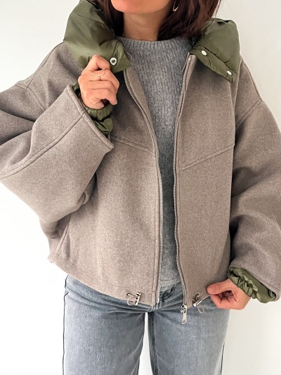 Veste Cosy - Khaki