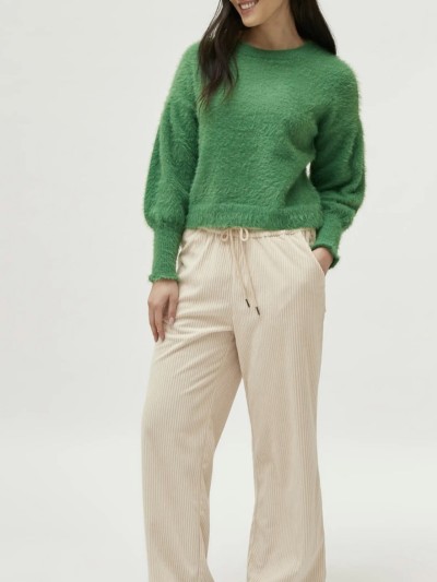 Pull Mohair - vert clair