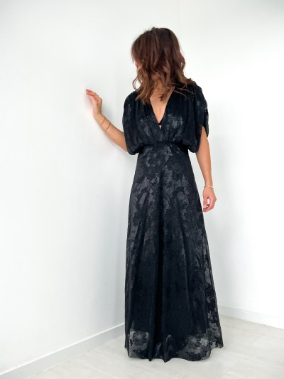 Robe longue Loli - Noir