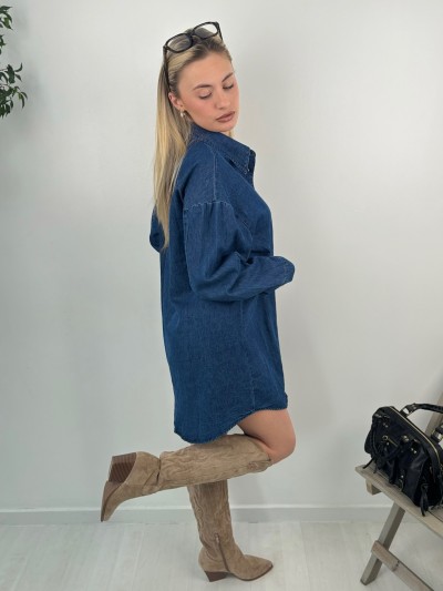 Chemise Robe Oversize en...