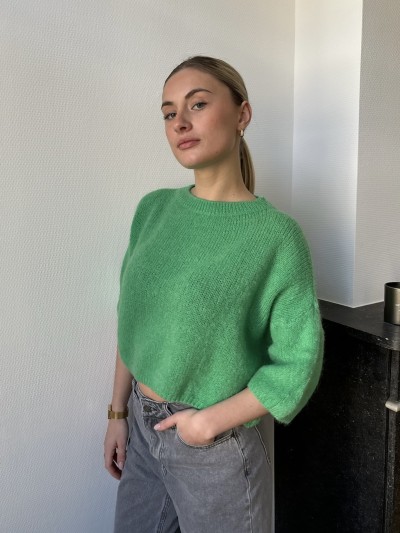 Pull Cosy Chic - vert clair